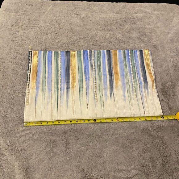 Callisto Home velvet Pearl detailed decorative sham - Picture 1 of 9